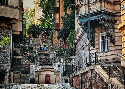 부다페스트 Cozy Panorama At The Castle 아파트 외부 사진